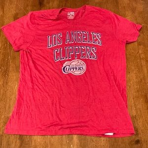MENS Los Angeles clippers NBA tee shirt